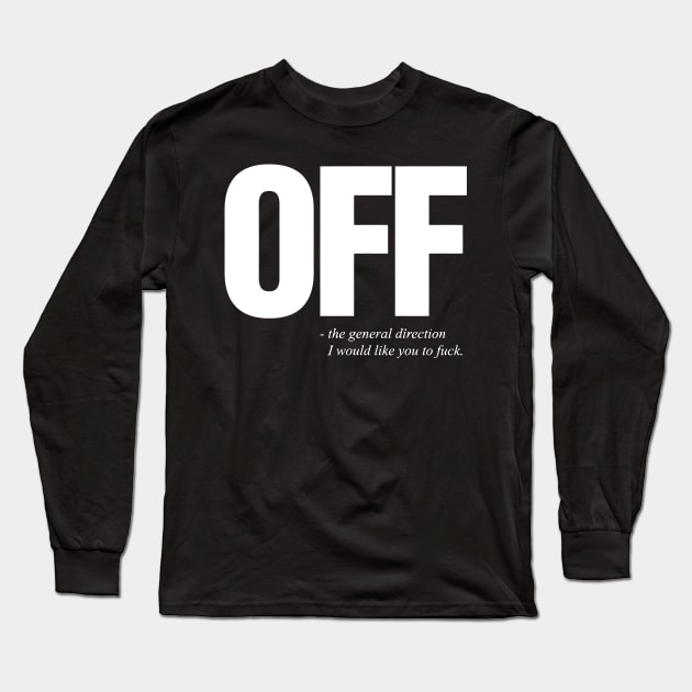 Off Mens Long Sleeve T-Shirt by Mariteas